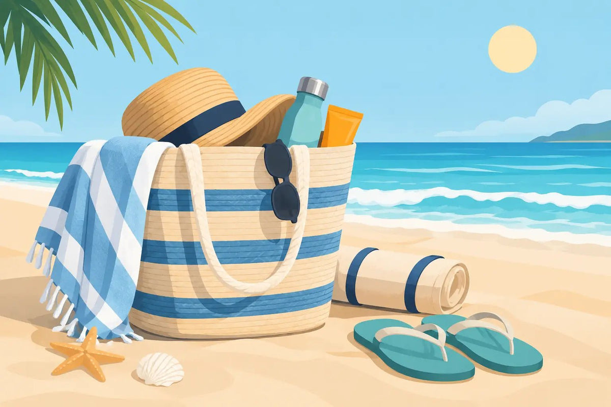 A Guide to Beach Bag Essentials for Saltwater Days - Salty Bum