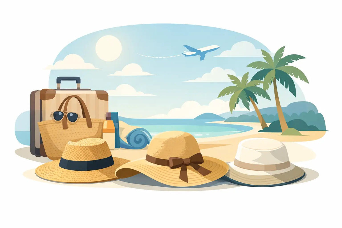 Best Beach Hats for Travel: Pack Light, Stay Shaded - Salty Bum