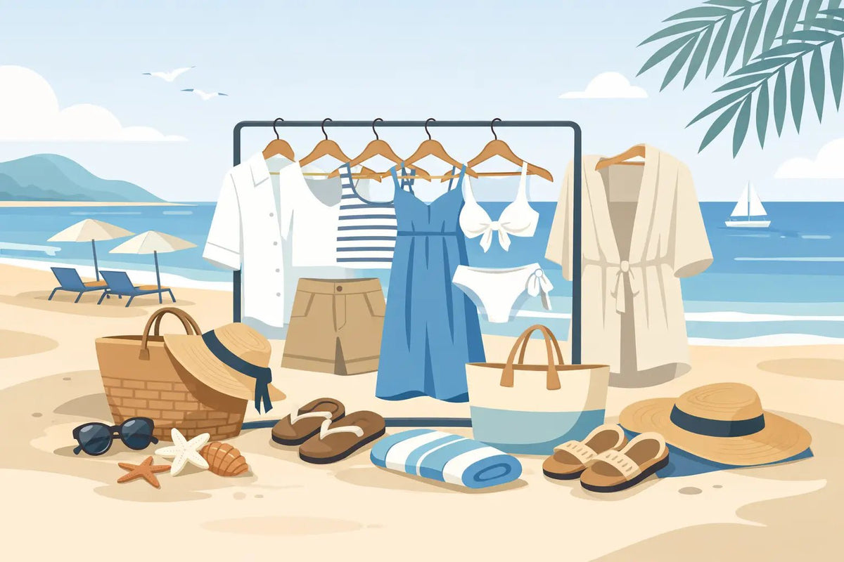 Guide to Coastal Capsule Wardrobe for Beach Days - Salty Bum