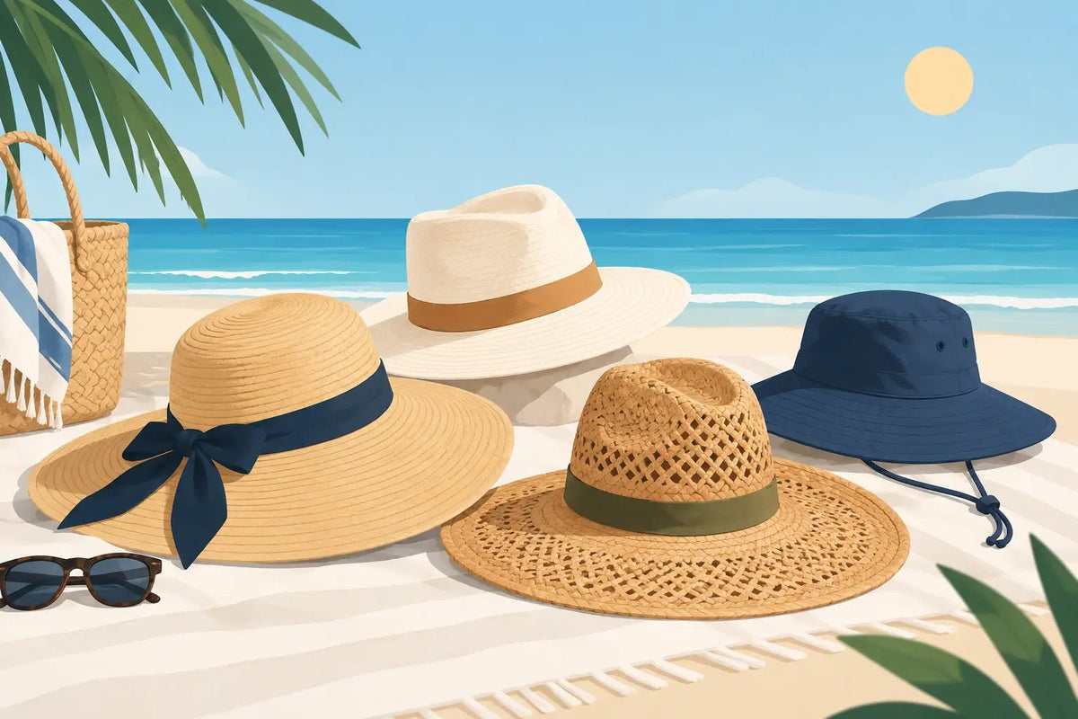 How to Choose Beach Hats for Sun and Salt - Salty Bum