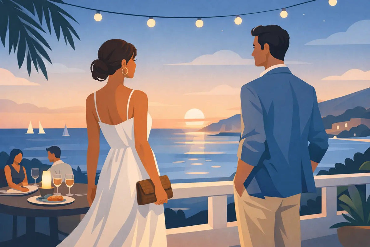 How to Dress for Seaside Dinners Without Overdoing It - Salty Bum