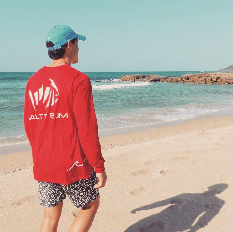 Fishin' Long Sleeve Tee - Salty Bum