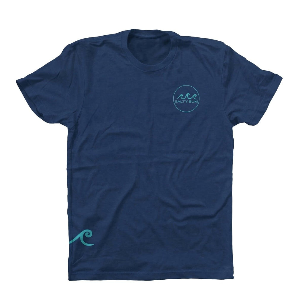 Chill Tee (Unisex) Cool Blue S - Salty Bum
