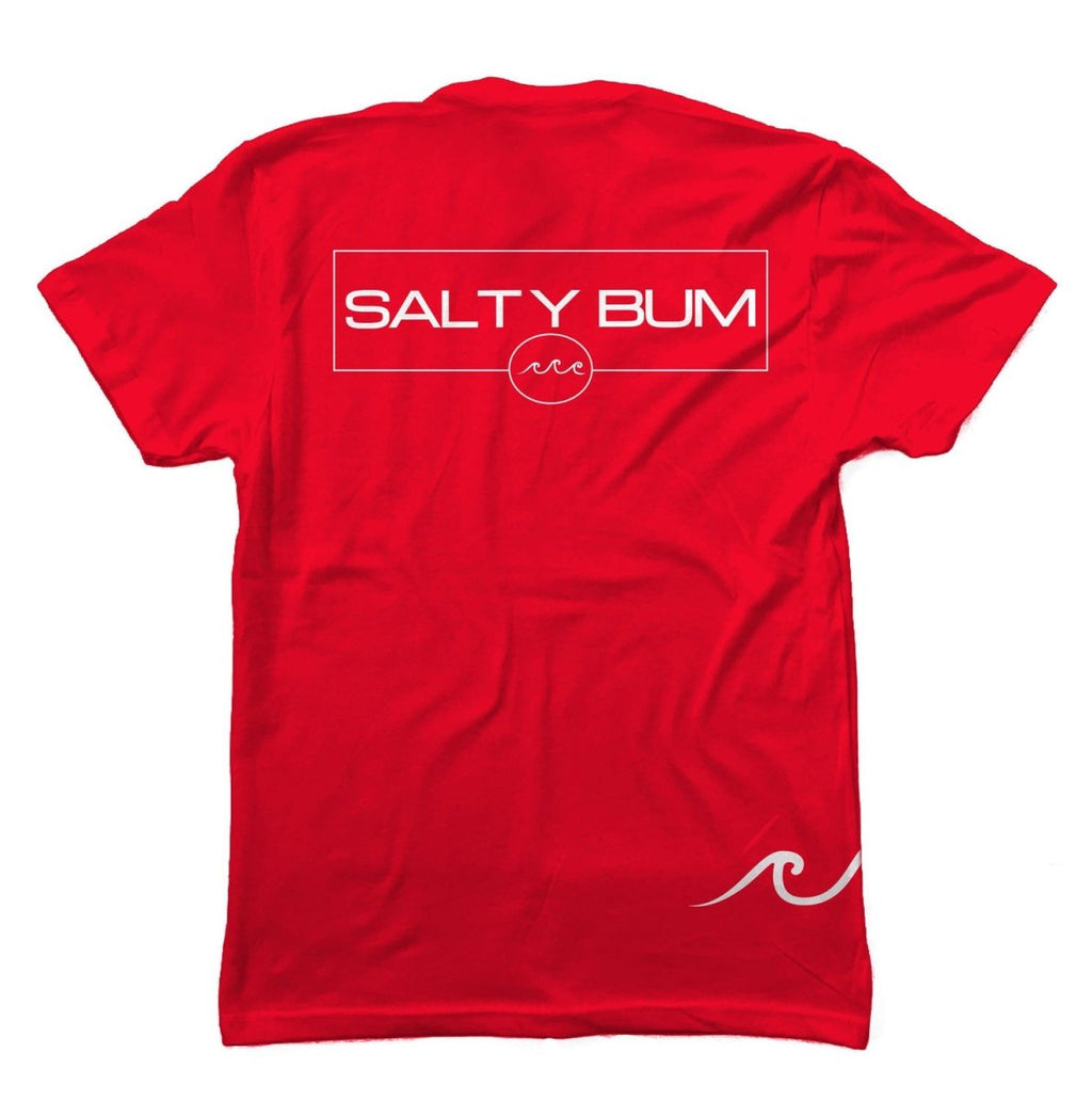 Chill Tee (Unisex) Red S - Salty Bum