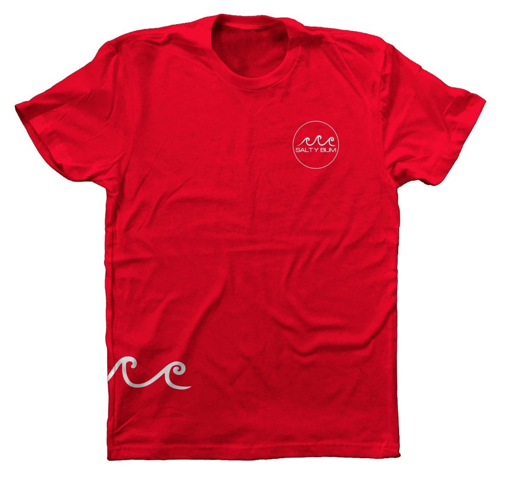 Chill Tee (Unisex) Red S - Salty Bum