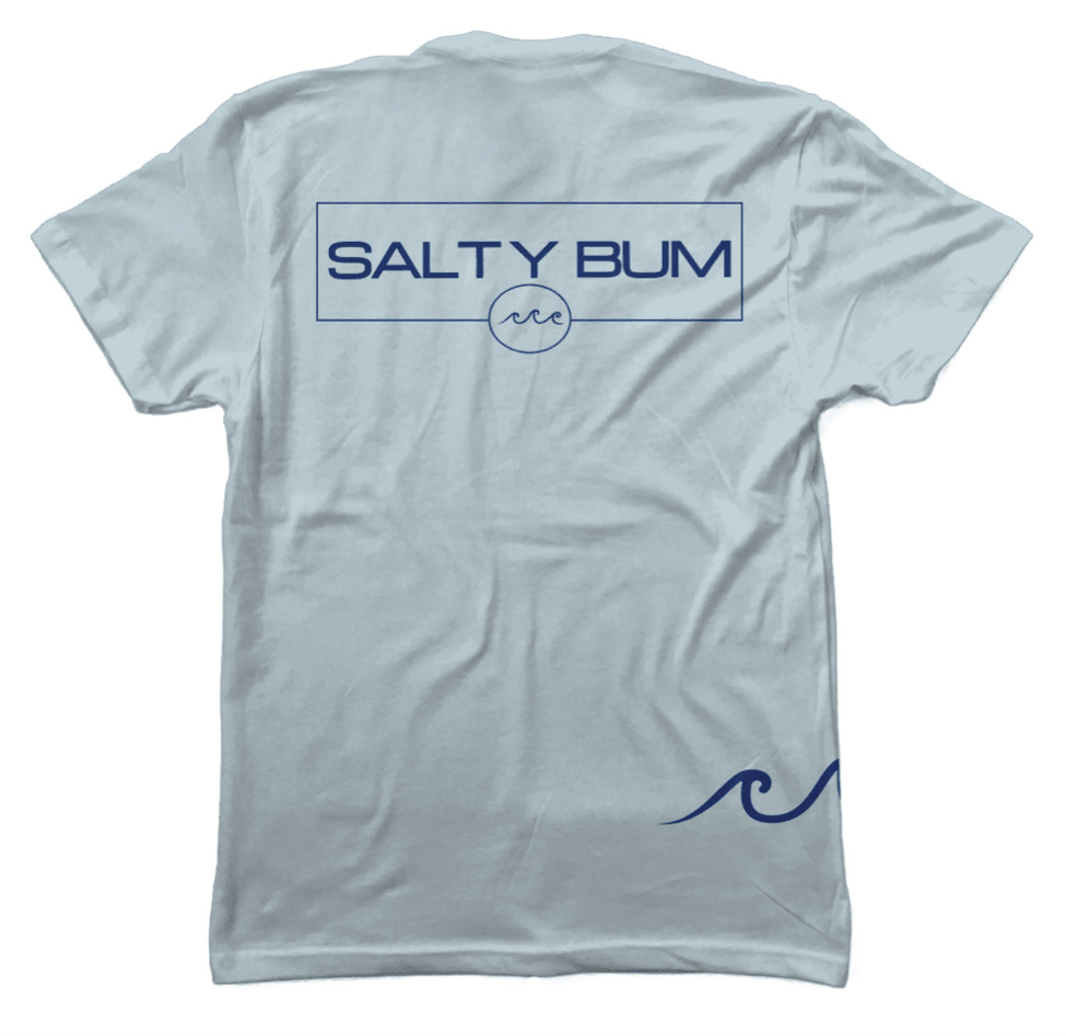 Chill Tee (Unisex) Sky Blue S - Salty Bum