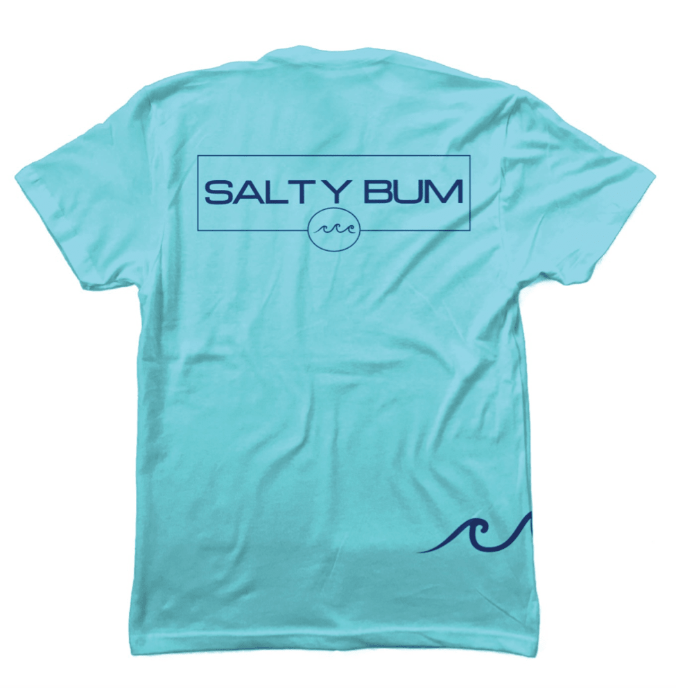 Chill Tee (Unisex) Tahiti Blue S - Salty Bum