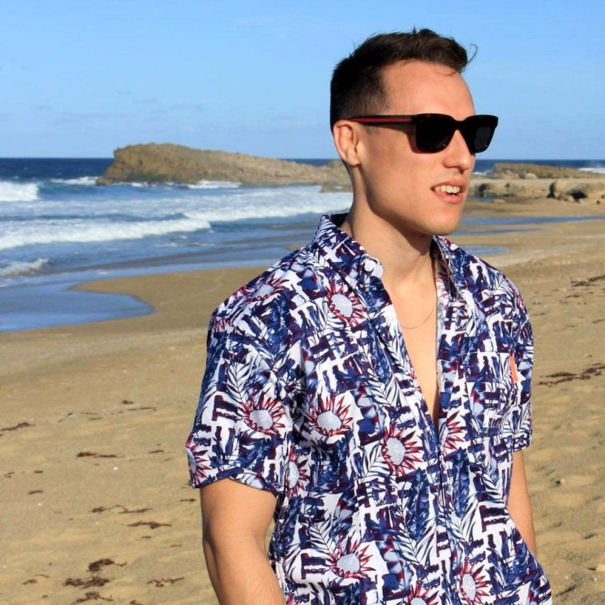 Life's a Palm - White Small White/Background - Salty Bum