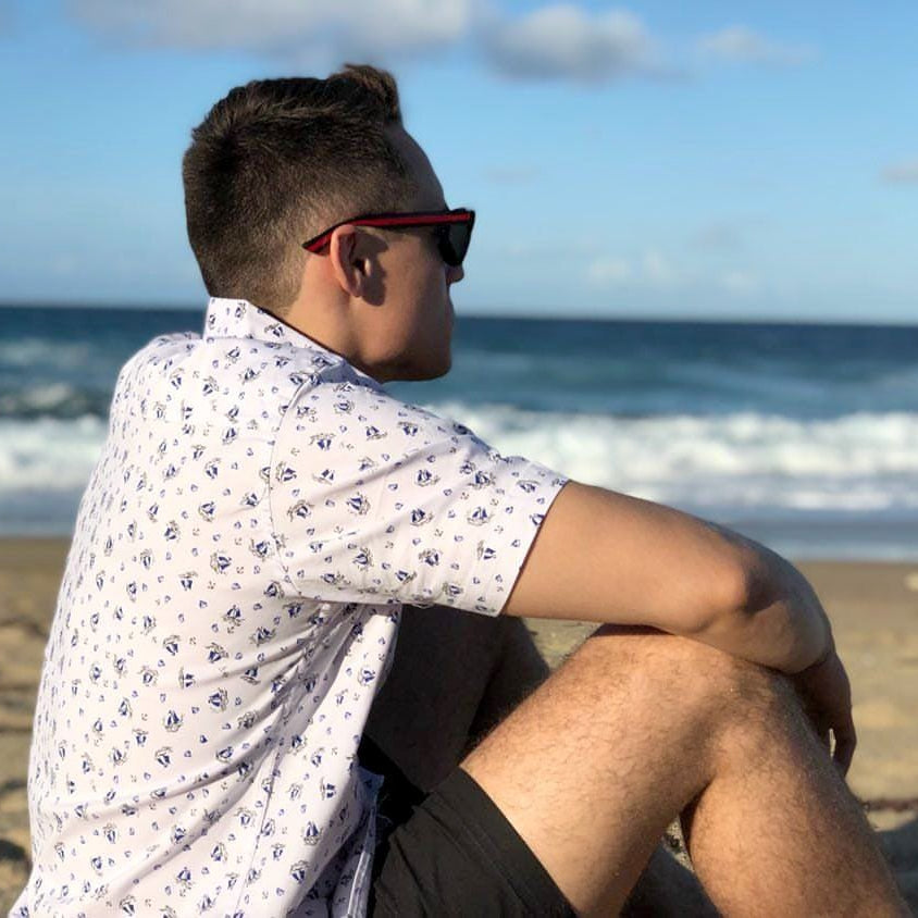 Life's a Sea - Early Bird Small White - Salty Bum