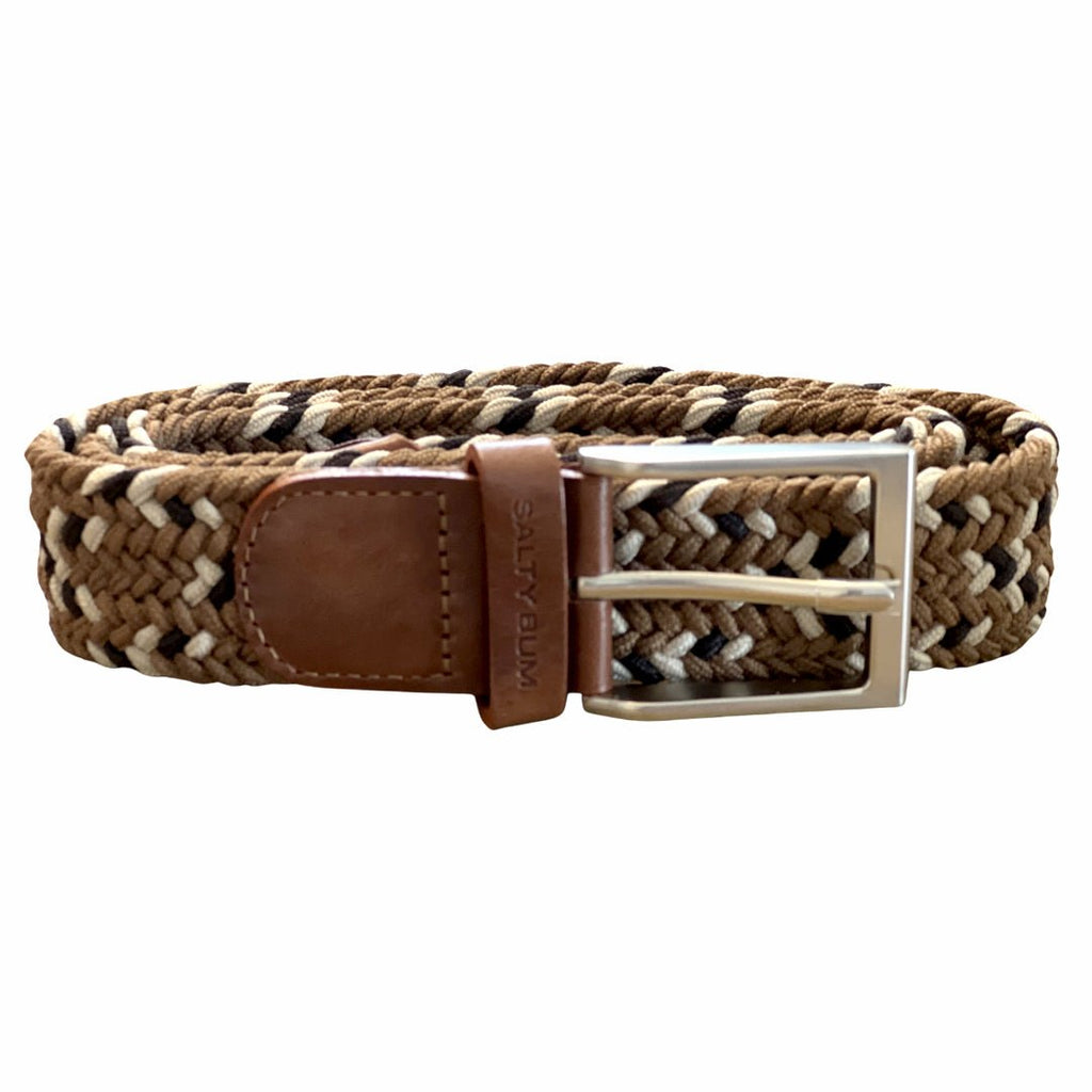 Salty Bum Stretchy Belt - Khaki S / 28 - 30 - Salty Bum