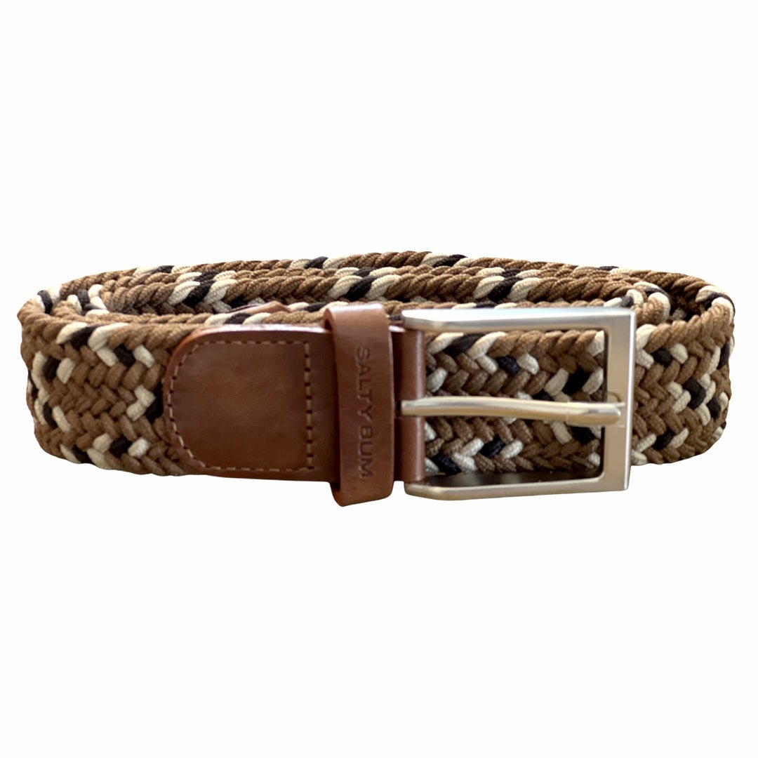 Salty Bum Stretchy Belt - Khaki S / 28 - 30 - Salty Bum