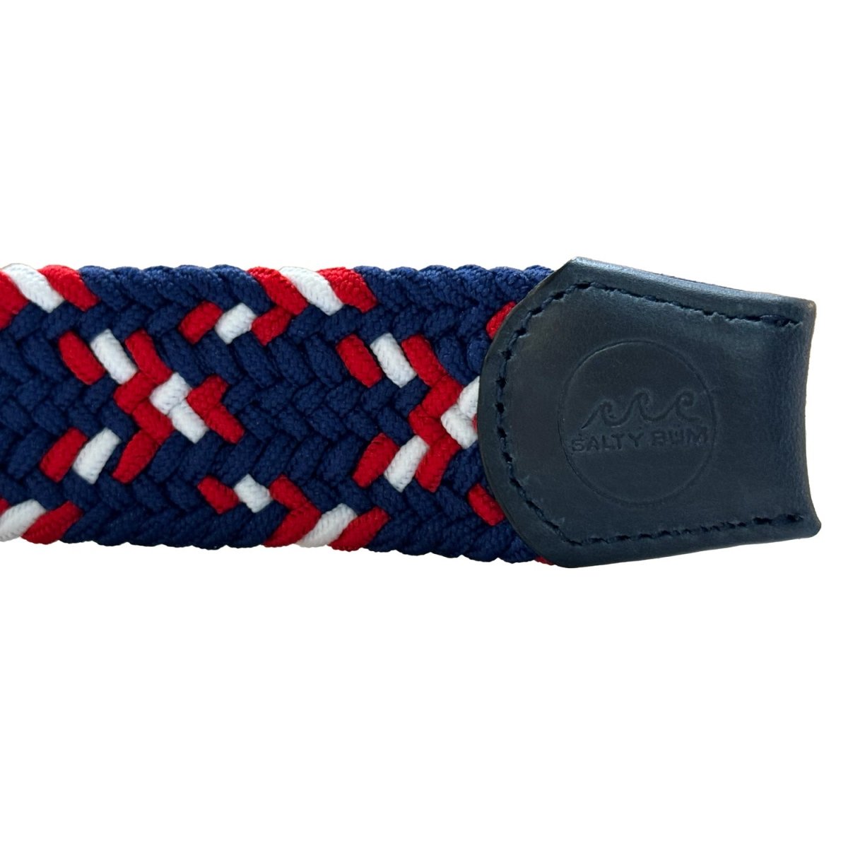 Salty Bum Stretchy Belt - Red/White/Blue S / 28 - 30 - Salty Bum