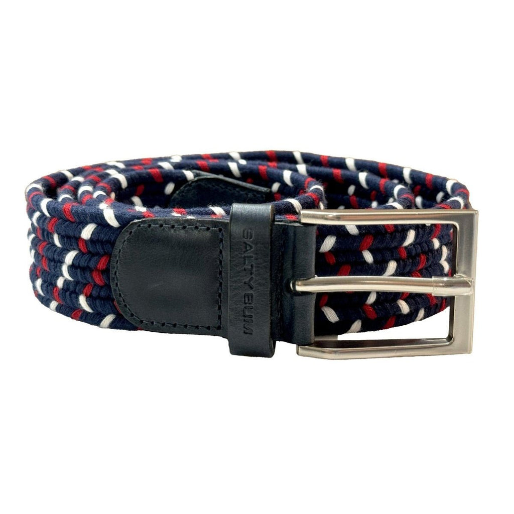 Salty Bum Stretchy Belt (Standard Width) Regatta S (28 - 30) - Salty Bum