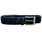 Salty Bum Stretchy Belt - Wide S / 28 - 30 Black/Blue - Salty Bum