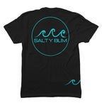 Salty Tee - Black Small - Salty Bum
