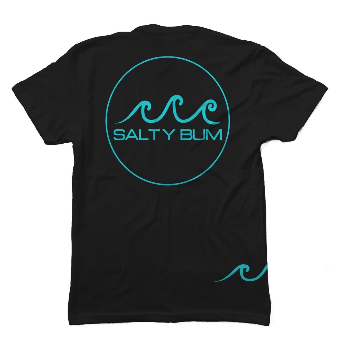 Salty Tee - Black Small - Salty Bum