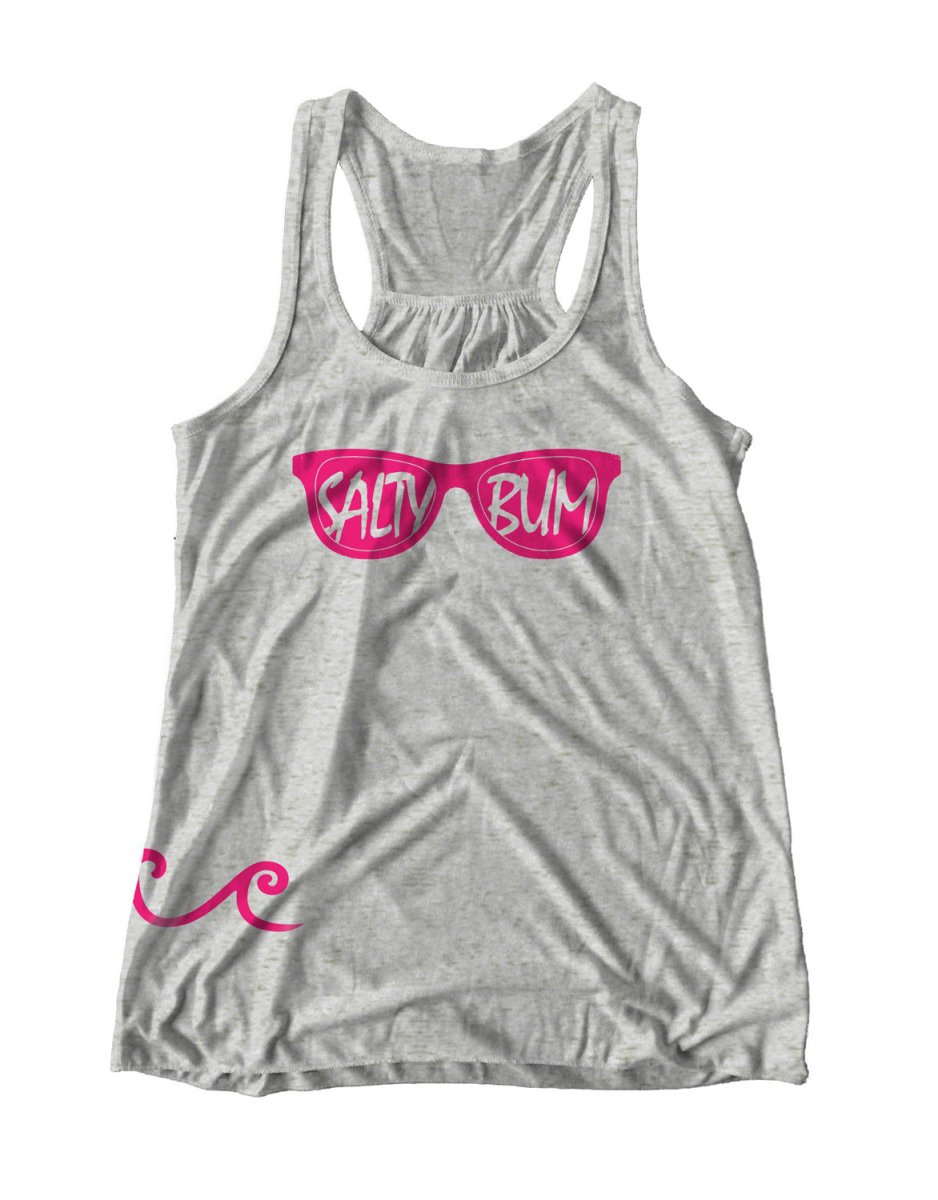 Sunny Days - Gray X - Small Gray/Pink Ink - Salty Bum