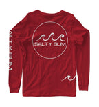 The Ola Long Sleeve Tee - Red Small Red - Salty Bum