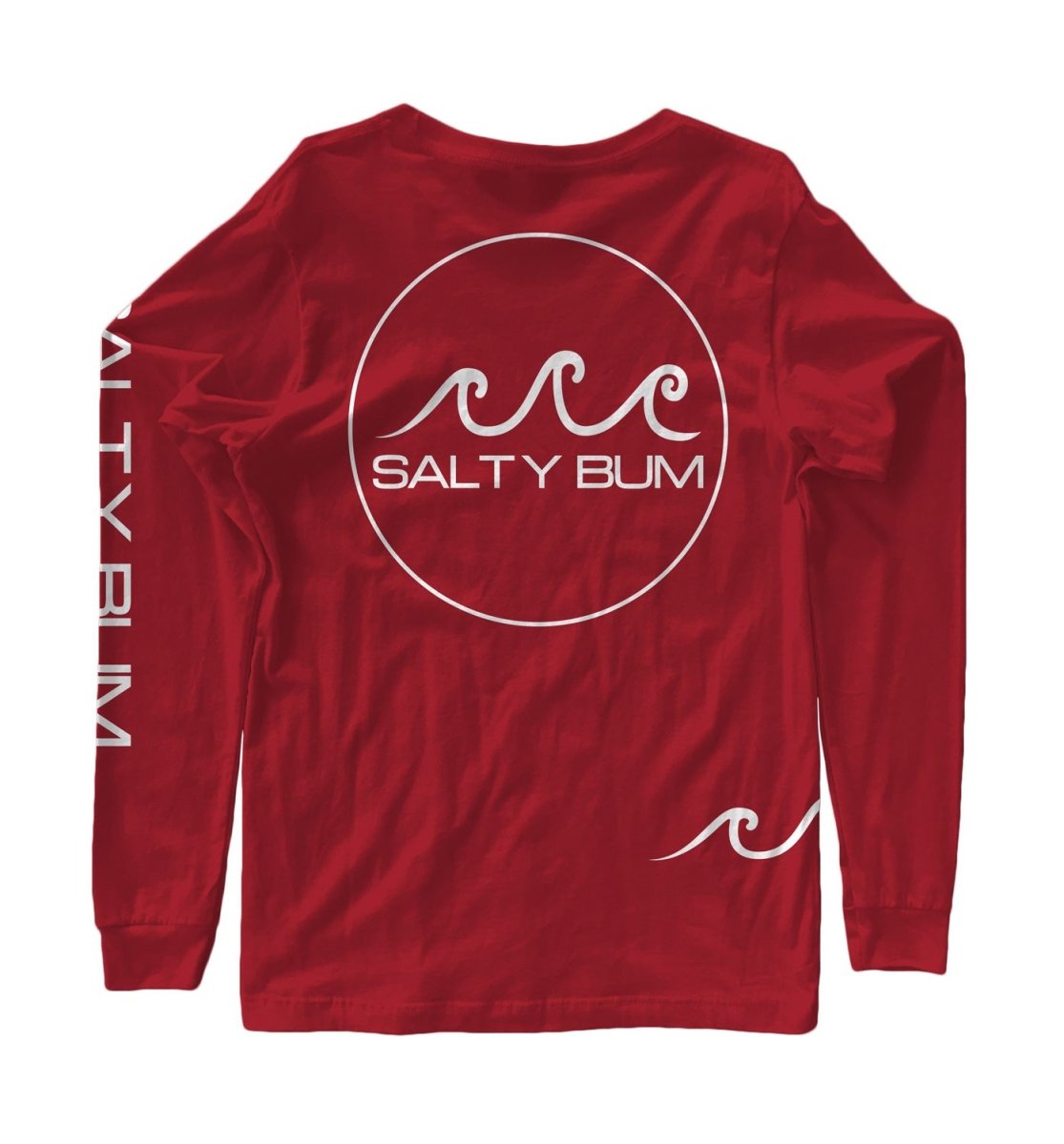 The Ola Long Sleeve Tee - Red Small Red - Salty Bum