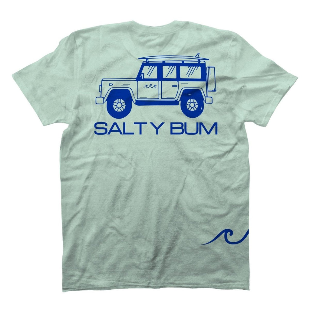The Salty Bum Wanderer Tee - Teal Small - Salty Bum