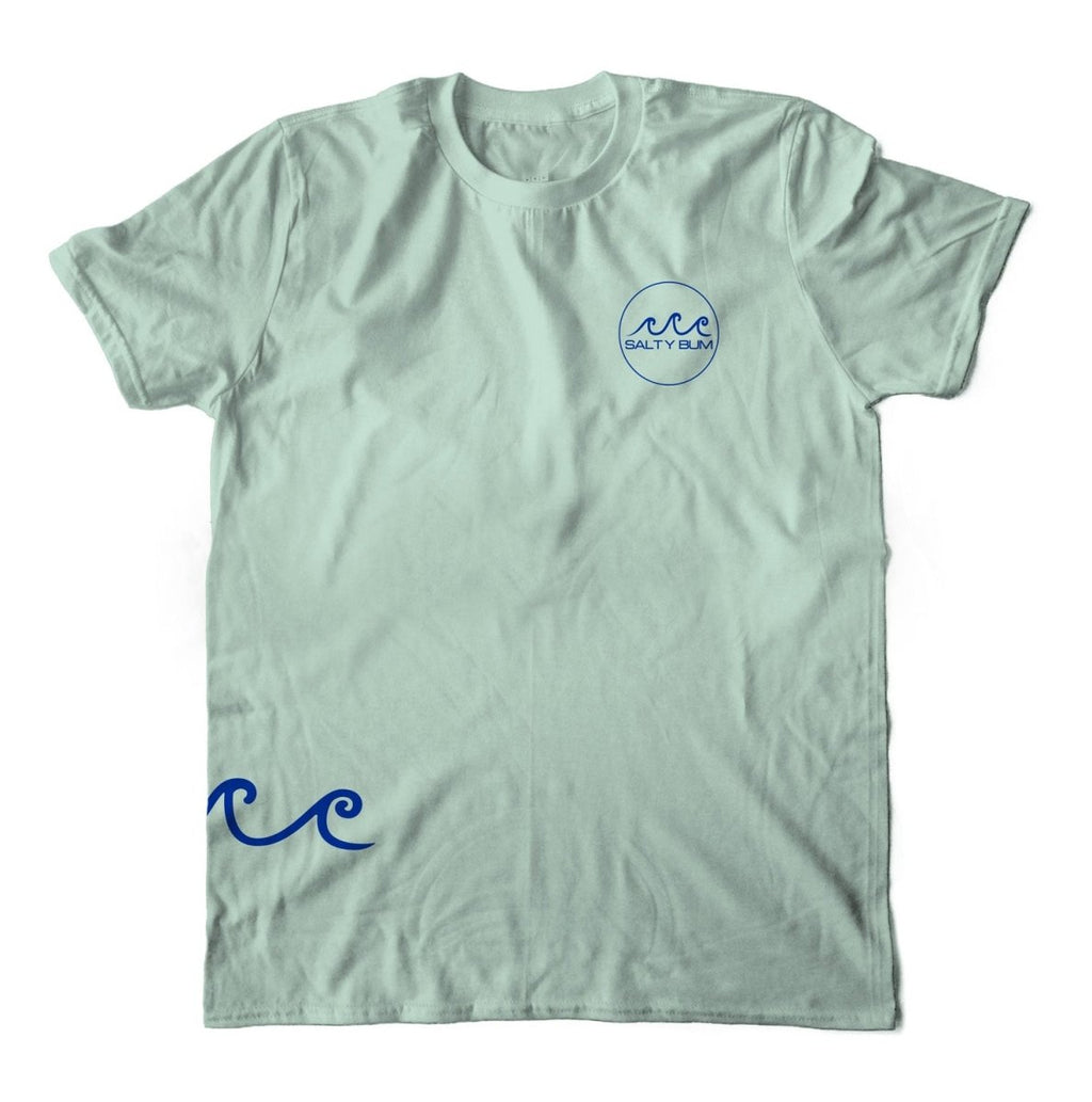 The Salty Bum Wanderer Tee - Teal Small - Salty Bum