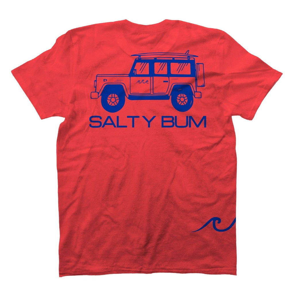 Wanderer Tee (Unisex) Coral S - Salty Bum