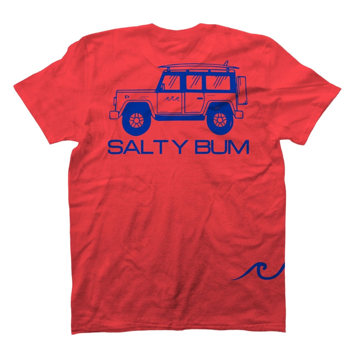 Wanderer Tee (Unisex) Coral S - Salty Bum