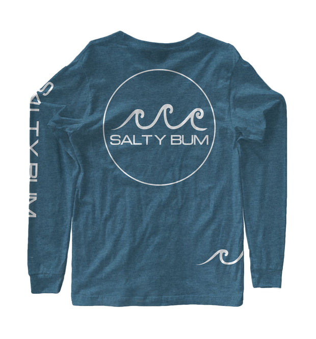 The Ola Long Sleeve Tee Heather Teal
