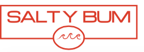 Salty Bum Chill Decal Orange-Red