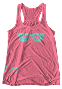 The Sunny Days Tank features Salty Bum logo on the front and our signature waves on the side. This tank is 60% cotton and 40% polyester which makes the perfect combination for hot summer days! Machine washable for easy care.