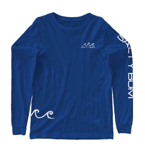 The Costas Long Sleeve Tee Royal Blue
