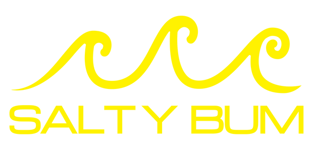 Salty Bum Decal Yellow