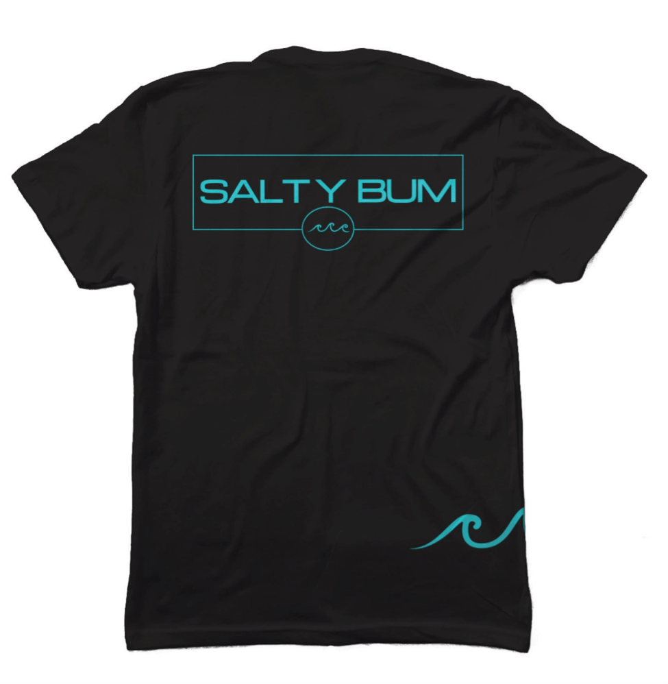 Chill Tee - Black Small Black - Salty Bum
