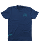 Chill Tee - Cool Blue Small - Salty Bum