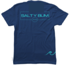 Chill Tee - Cool Blue Small - Salty Bum