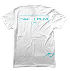 Chill Tee - White Small - Salty Bum