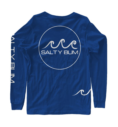 The Ola Long Sleeve Tee Royal Blue