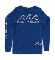 The Costas Long Sleeve Tee Royal Blue