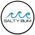 FREE Salty Bum Round Sticker 4" X 4" ($4 VALUE) - Salty Bum