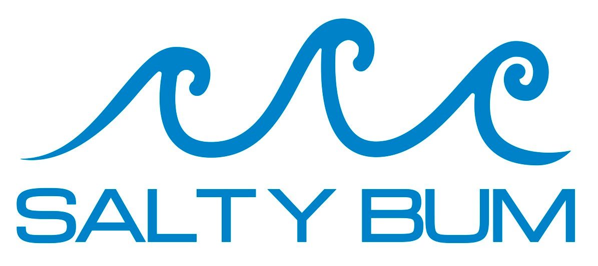 Salty Bum Decal Blue Blue - Salty Bum