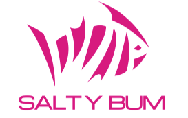 SALTY BUM FISHIN DECAL PINK - Salty Bum
