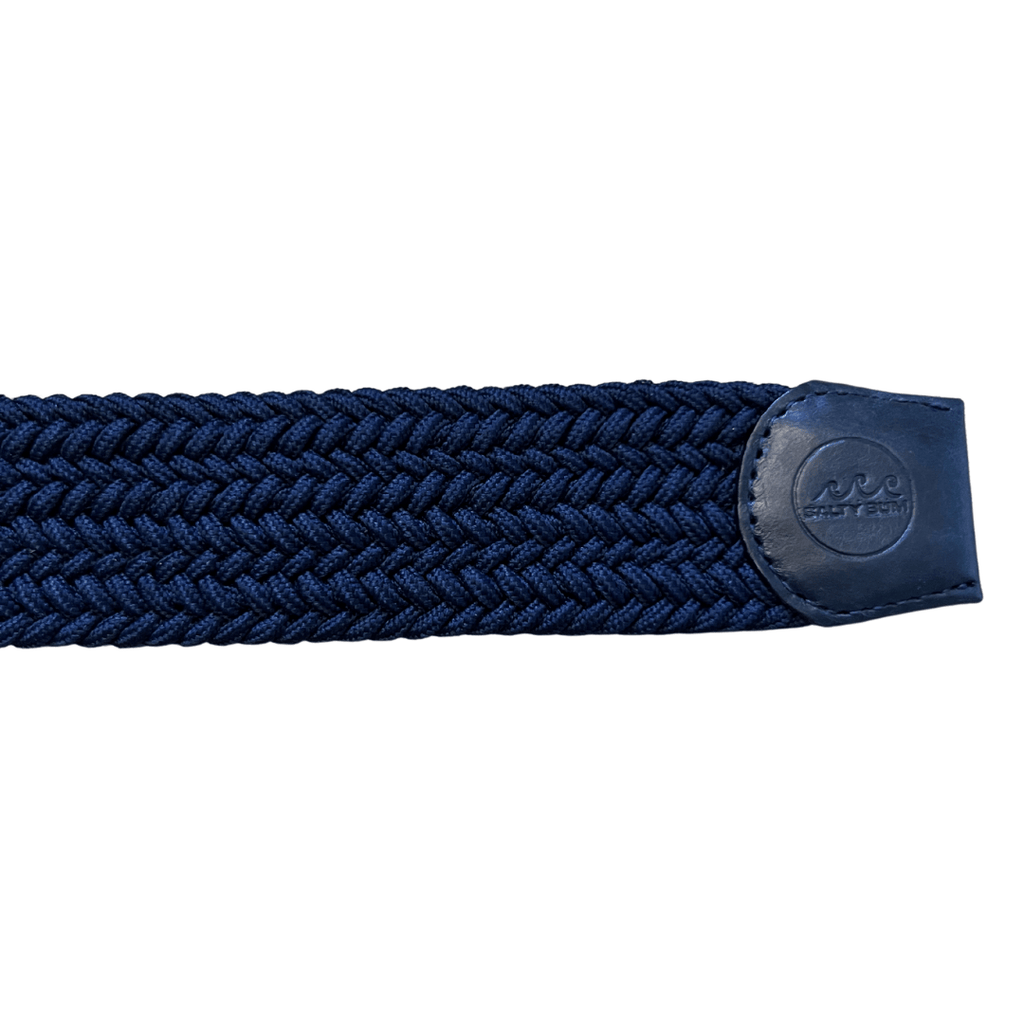 Salty Bum Stretchy Belt - Wide S / 28 - 30 Black/Blue - Salty Bum
