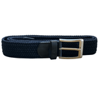 Salty Bum Stretchy Belt - Wide S / 28 - 30 Black/Blue - Salty Bum