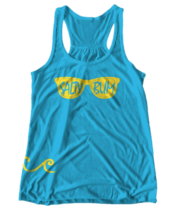 Sunny Days Tank - Turquoise X - Small Turquoise - Salty Bum